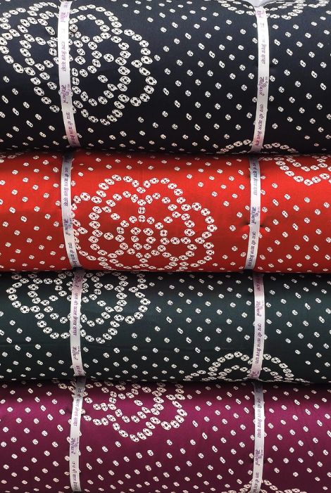 rayon discharge prints